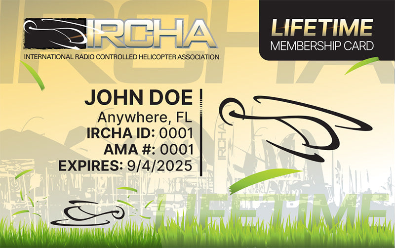 IRCHA Lifetime Membership